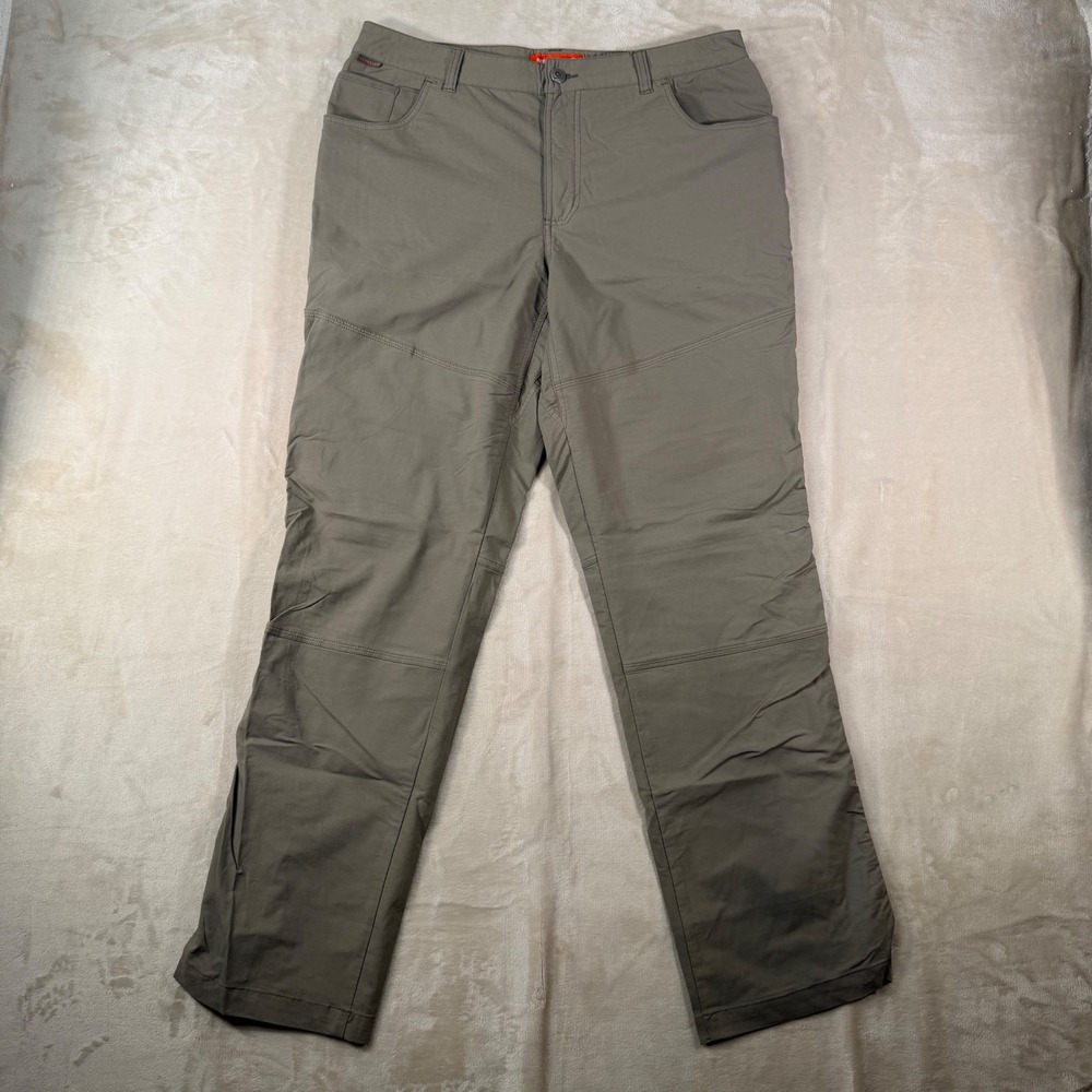 Merrell Select Dry Hiking Pants Mens 34 Brown Excellent Technical Utility Travel
